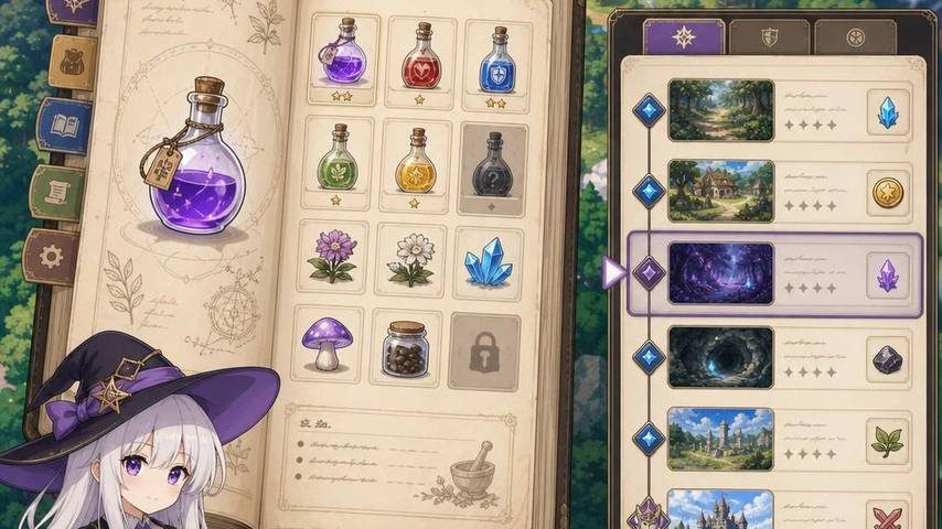 魔女秘药 故事片段 场景图 2