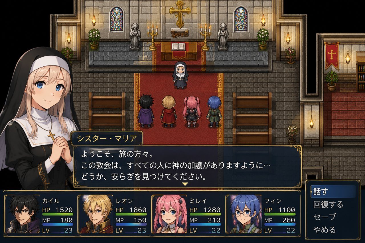 邪恶勇者一行 日式RPG 页面配图 2
