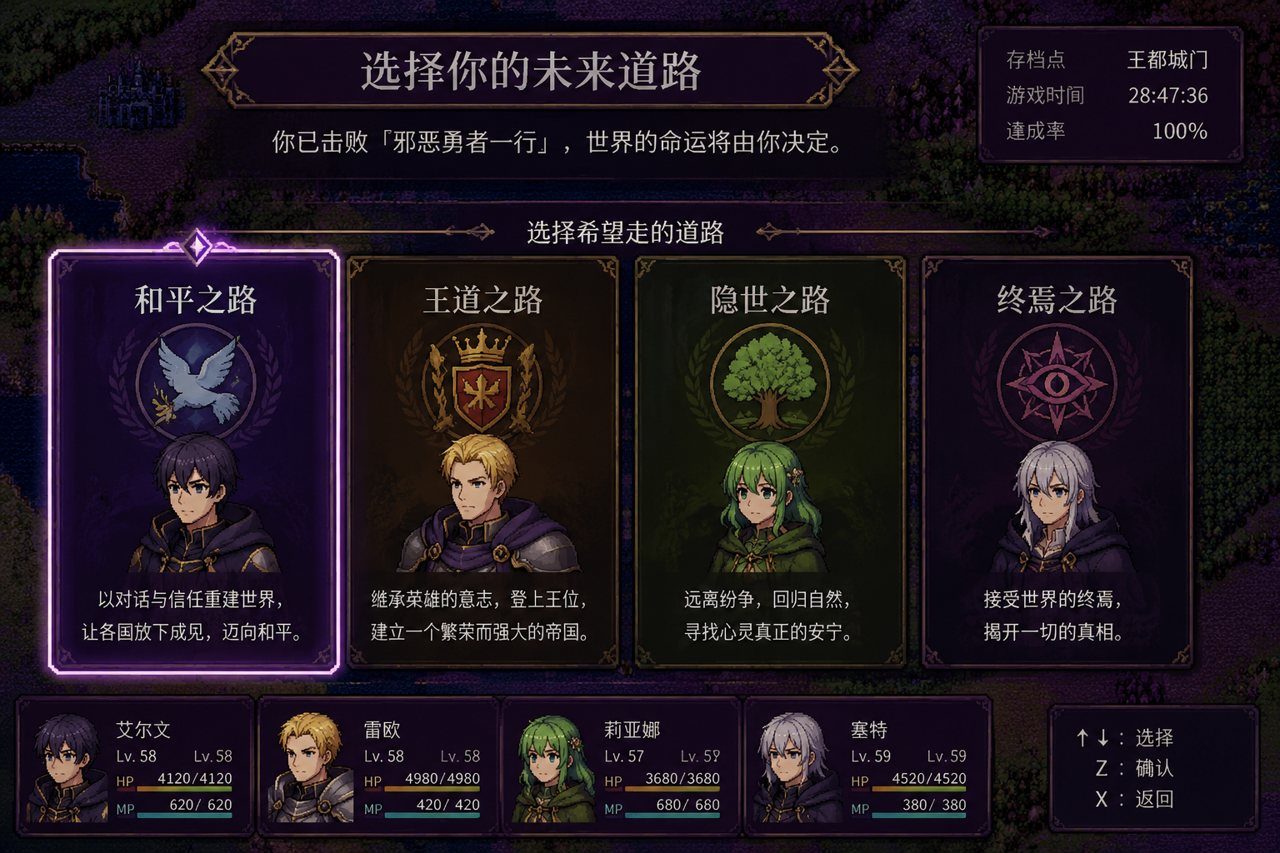 邪恶勇者一行 支线内容 演示图 4